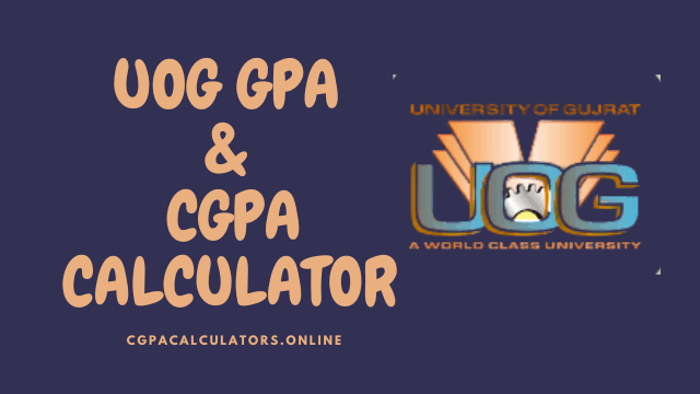 UOG GPA AND CGPA CALCULATOR
